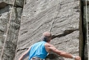 Ferien-Klettern an der Steinwand
